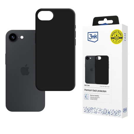 Kryt 3mk MATT CASE pro iPhone 16e / SE 4 – černý