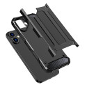 Kryt Hurtel Hybrid Armor pro iPhone 16 – černý