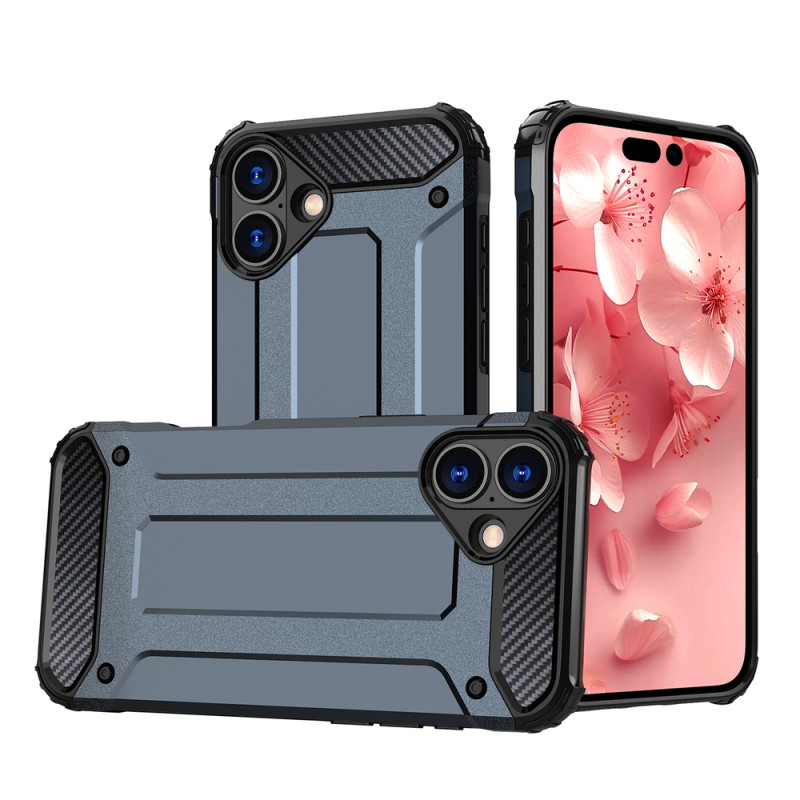 Kryt Hurtel HYBRID ARMOR pro iPhone 16 - modrý