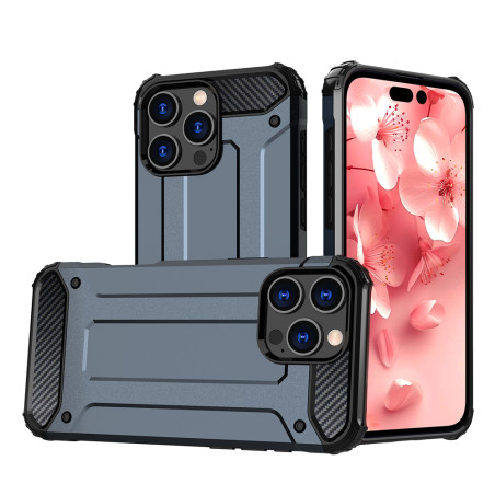 Kryt Hurtel Hybrid Armor iPhone 16 Pro Max - blue