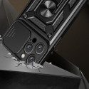 Hurtel HYBRID ARMOR CAMSHIELD pro iPhone 16 Pro Max - černý