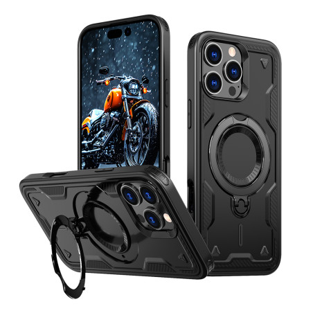 Kryt Hurtel HYBRID ARMOR TRENDY pro iPhone 16 Pro - černý