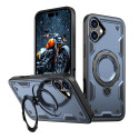 Kryt Hurtel Hybrid Armor Trendy pro iPhone 16 - modrý