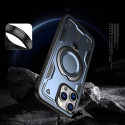 Kryt Hurtel Hybrid Armor Trendy iPhone 16 Pro Max - modrá