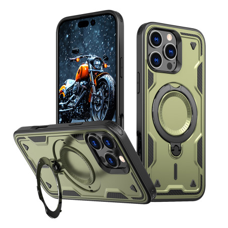 Kryt Hurtel Hybrid Armor Trendy pro iPhone 16 Pro Max - zelená