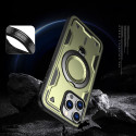 Kryt Hurtel Hybrid Armor Trendy pro iPhone 16 Pro Max - zelená