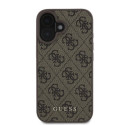 Kryt Guess 4G CLASSIC pro iPhone 16 – hnědá