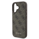 Kryt Guess 4G CLASSIC pro iPhone 16 – hnědá