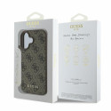Kryt Guess 4G CLASSIC pro iPhone 16 – hnědá