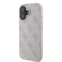 Kryt Guess 4G CLASSIC pro iPhone 16 - růžová