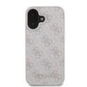 Kryt Guess 4G CLASSIC pro iPhone 16 - růžová