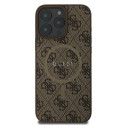 Kryt Guess 4G RING CLASSIC iPhone 16 Pro - hnědá