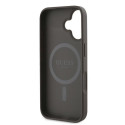 Pouzdro Guess 4G RING CLASSIC iPhone 16 Plus – hnědá