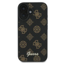 Kryt Guess PEONY SCRIPT MagSafe iPhone 16 Plus - černý