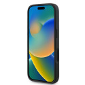 Kryt Guess PEONY SCRIPT MagSafe iPhone 16 Plus - černý