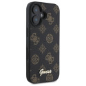 Kryt Guess Peony Script MagSafe pro iPhone 16 - černý