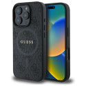 Kryt Guess 4G RING CLASSIC Logo iPhone 16 Pro Max - černý
