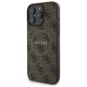 Kryt Guess 4G RING CLASSIC pro iPhone 16 Pro Max - hnědá