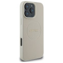 Kryt Guess Grained Gold pro iPhone 16 Pro Max - béžový