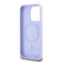 Kryt Karl Lagerfeld SILICONE KARL&Choupette pro iPhone 15 Pro - fialov