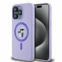 Kryt Karl Lagerfeld MagSafe pro iPhone 15 Pro Max – fialová