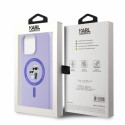 Kryt Karl Lagerfeld MagSafe pro iPhone 15 Pro Max – fialová