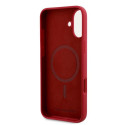 Kryt Karl Lagerfeld SILICONE Karl&Choupette pro iPhone 16 Plus červen