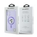 Kryt Karl Lagerfeld Silicone Karl&Choupette Heads pro iPhone 16 Plus -
