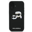 Karl Lagerfeld kryt NAUBĒL HEADS pro iPhone 16 Plus černý