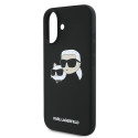 Karl Lagerfeld kryt NAUBĒL HEADS pro iPhone 16 Plus černý