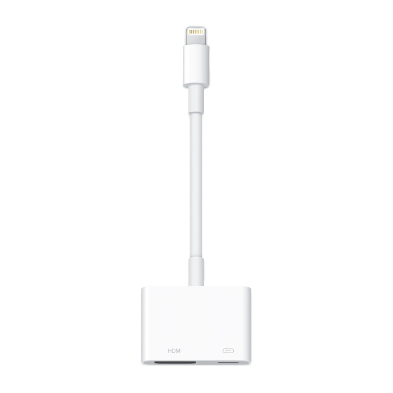 Apple Digitální AV adaptér Lightning, bílý