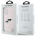 Kryt Karl Lagerfeld SILICONE NAUBLE HEADS iPhone 16 - růžová