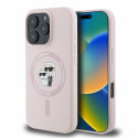 Kryt Karl Lagerfeld SILICONE Karl&Choupette HEADS iPhone 16 Pro Max -
