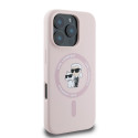Kryt Karl Lagerfeld SILICONE Karl&Choupette HEADS iPhone 16 Pro Max -