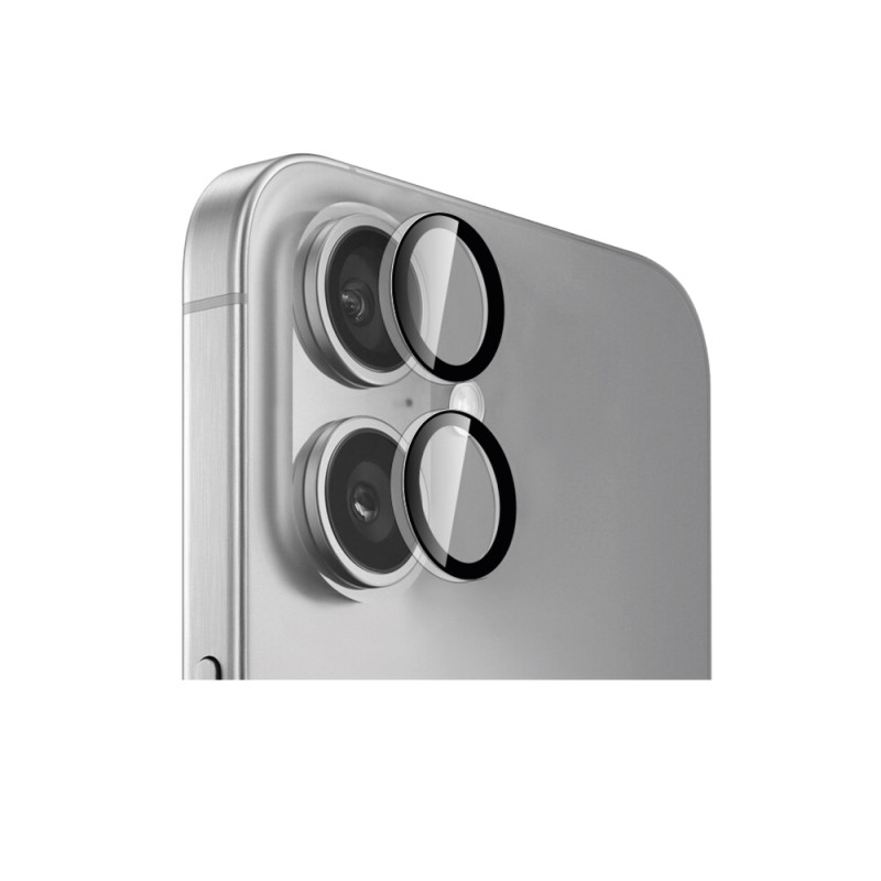 Ochranné sklo Puro Individual Camera Lens pro iPhone 16 / iPhone 16 Plus - průhledné