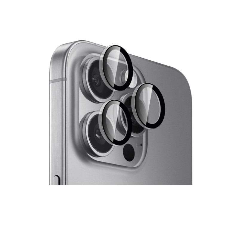 Ochranné sklo Puro Individual Camera Lens pro iPhone 16 Pro / iPhone 16 Pro Max - průhledné
