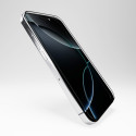 Puro Flexible Glass D3O pro iPhone 16 Pro – černý rámeček