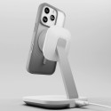 Kryt Puro Gradient MagSafe pro iPhone 16 Pro Max - stříbrná