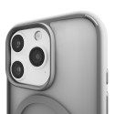Kryt Puro Gradient MagSafe pro iPhone 16 Pro – stříbrná
