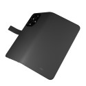Pouzdro Puro Wallet Detachable MagSafe 2v1 pro iPhone 16 Pro černé