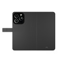 Pouzdro Puro Wallet Detachable MagSafe 2v1 pro iPhone 16 Pro černé