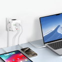 Napájecí kostka Tech-Protect PCL3X4 Power Socket 2xUSB-A, 2xUSB-C, 3xAC Bílá