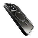 Puro Book Mag MagSafe pouzdro pro iPhone 16 Pro černé