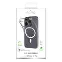 Kryt Puro 03 MagSafe pro iPhone 16 Pro - transparentní