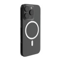 Kryt Puro 03 MagSafe pro iPhone 16 Pro - transparentní