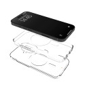 Kryt Puro IMPACT CLEAR D3O MagSafe pro iPhone 16 Plus – transparent