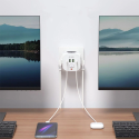 Napájecí kostka Tech-Protect PCL3X4 Power Socket 2xUSB-A, 2xUSB-C, 3xAC Bílá
