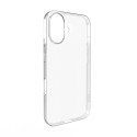 Kryt Puro 03 Nude pro iPhone 16 Plus – transparent