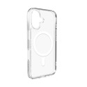 Kryt Puro Lite Mag MagSafe pro iPhone 16 - transparentní