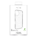 Kryt Puro Lite Mag MagSafe pro iPhone 16 - transparentní
